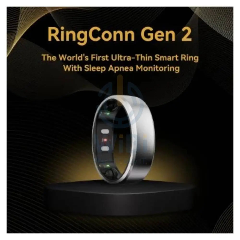 RingConn Smart Ring Gen 2 - Size-9 / Silver Accessories > Smart Devices