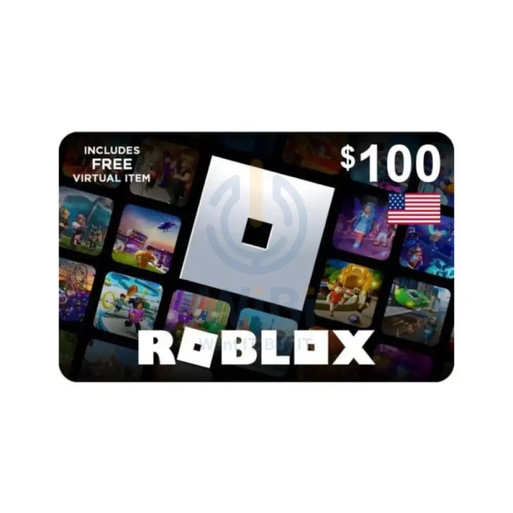 Roblox Gift Card $100 Digital Card Digital Cards