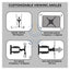 Robustt P4 Full Motion Cantilever TV Wall Mount - 32’’ - 60’’ screens Accessories > Other Accessories