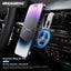 Rockrose 360° Rotatable & Foldable Anyview Mag AC Pro Air Vent Magnetic Phone Holder - Black Accessories > Head Phones