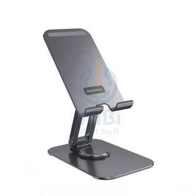 Rockrose 360° Rotatable & Foldable Desktop Phone & Tablet Stand - Grey Accessories > Head Phones Holder