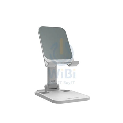 RockRose Foldable Desktop Phone Stand - White Accessories > Mobiles & Tablets > Mobiles > Mobile Holder / Stands