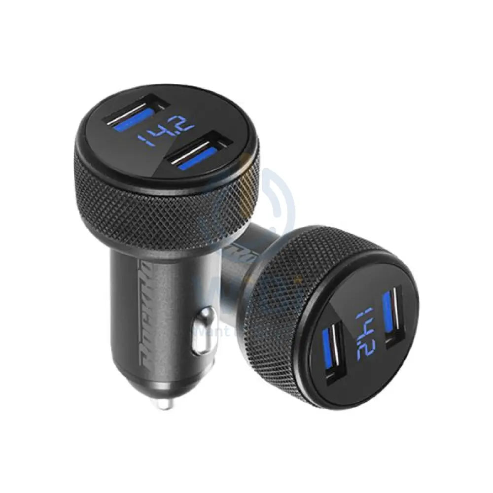 Rockrose Ranger Q2 QC 3.0 2-Port Car Charger - Black Accessories > Power Adapters