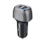 Rockrose Safari PQ PD & QC 3.0 2-Port Car Charger - Black Accessories > Power Adapters