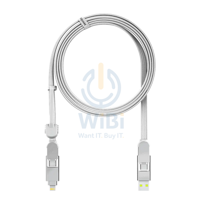Rolling Square inCharge XL 2m - White Accessories > Cables & Converters > Cables