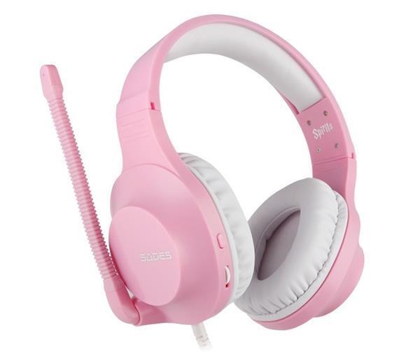 SADES Gaming Headset-Spirits (SA-721) - Pink