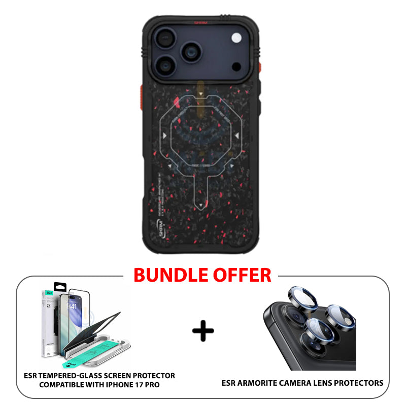 SKINARMA Vektor MagSafe Case for iPhone 17 Pro - Black