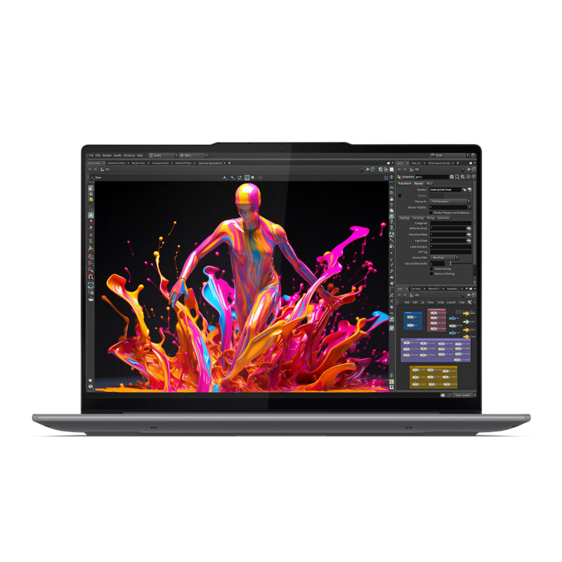 Lenovo Yoga Pro 7 Gen 9 - 14.5" 2.8K WQXGA+ OLED / AMD Ryzen AI 9 / 32GB / 1TB (NVMe M.2 SSD) / AMD Radeon 880M / Win 11 Home / Arb/Eng / 2YW / Yoga Pro Mouse / Luna Grey - Laptop