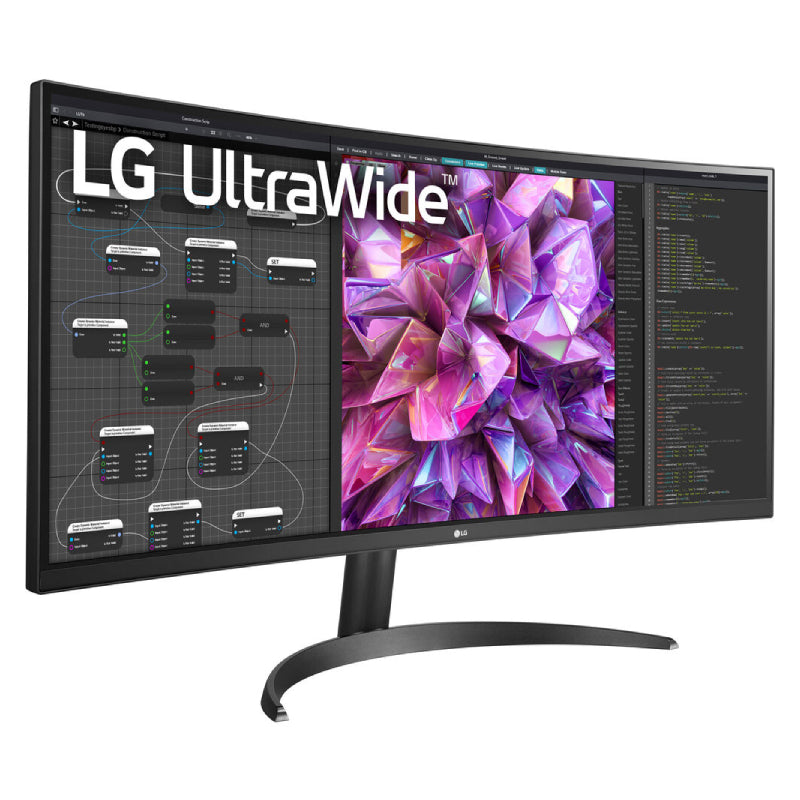 LG UltraWide Curved Monitor - 34" Curved QHD / 5ms / HDMI / DisplayPort / 60Hz - Monitor