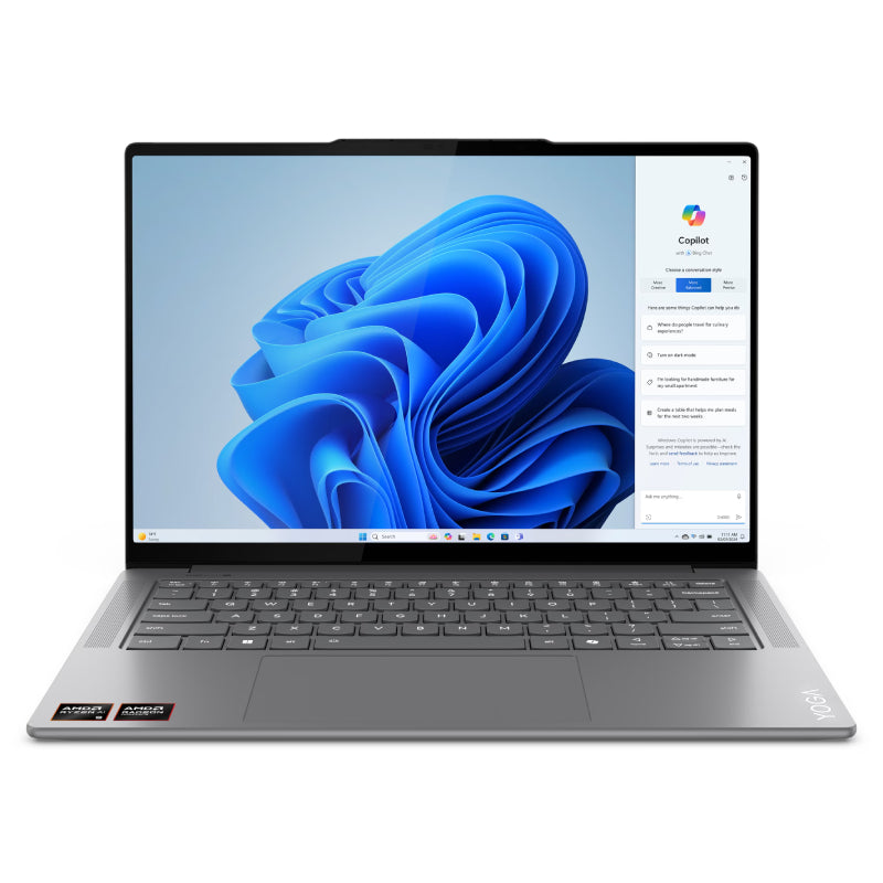 Lenovo Yoga Pro 7 Gen 9 - 14.5" 2.8K WQXGA+ OLED / AMD Ryzen AI 9 / 32GB / 1TB (NVMe M.2 SSD) / AMD Radeon 880M / Win 11 Home / Arb/Eng / 2YW / Yoga Pro Mouse / Luna Grey - Laptop