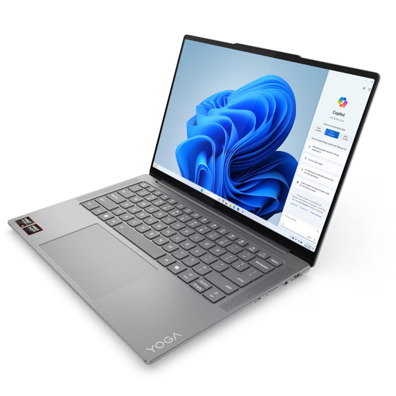 Lenovo Yoga Pro 7 Gen 9 - 14.5" 2.8K WQXGA+ OLED / AMD Ryzen AI 9 / 32GB / 1TB (NVMe M.2 SSD) / AMD Radeon 880M / Win 11 Home / Arb/Eng / 2YW / Yoga Pro Mouse / Luna Grey - Laptop