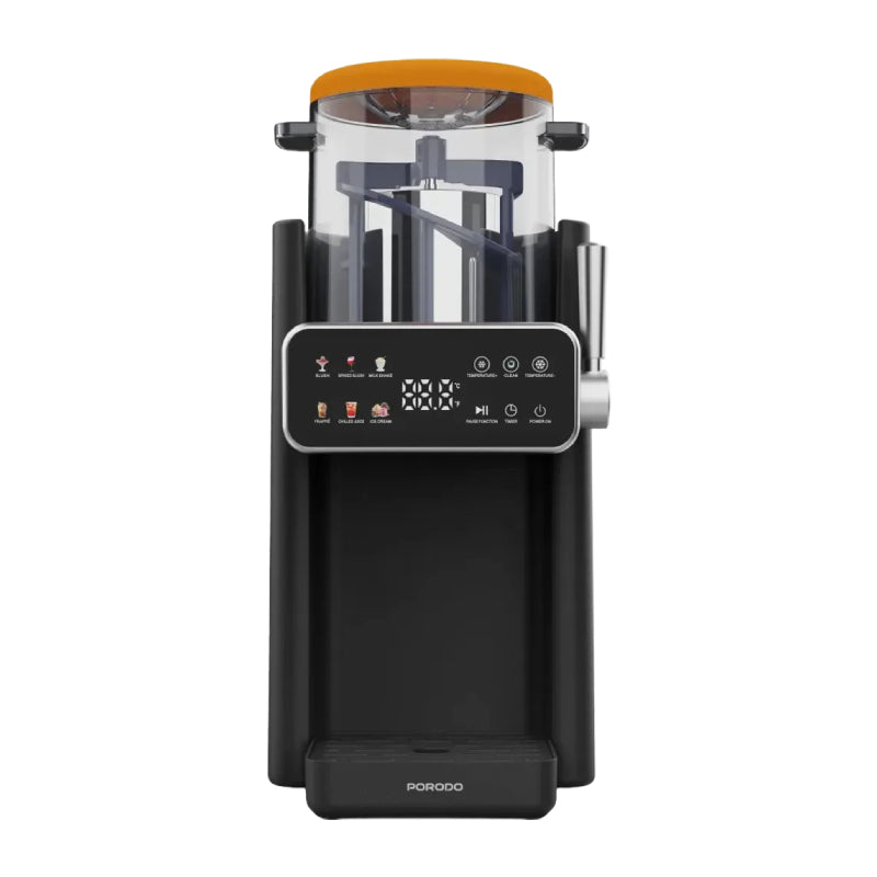 Pre-Order Porodo Lifestyle Ice Cream and Slushie Maker - 150W / Black/Orange