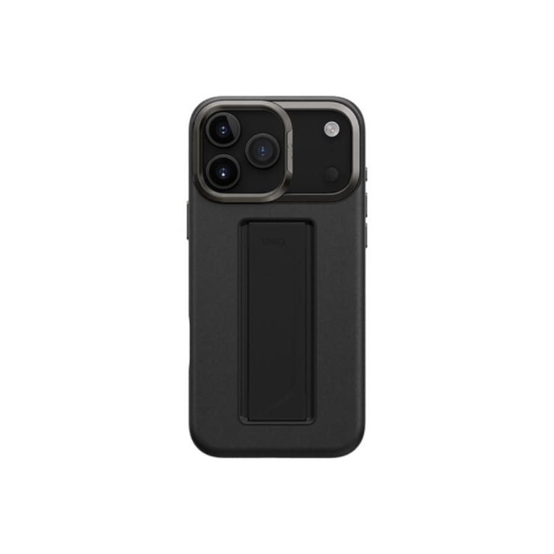 UNIQ Hybrid Heldro Pro Magclick Charging Case For iPhone 17 Pro - Black