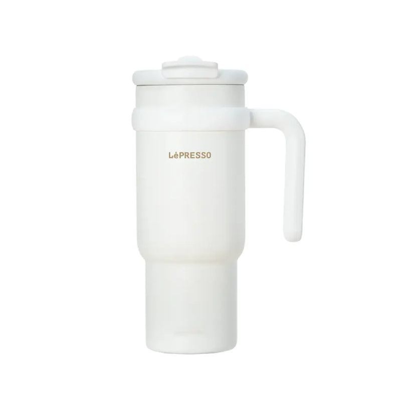 كوب حراري معزول من LePresso - 900 مل / أبيض