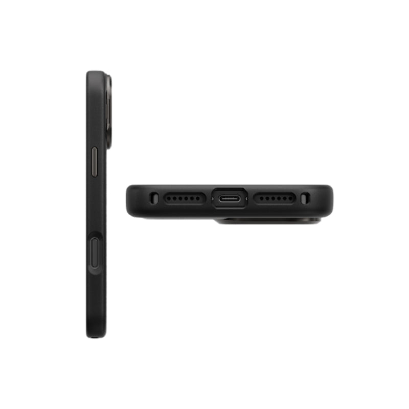 UNIQ Hybrid Heldro Pro Magclick Charging Case For iPhone 17 Pro - Black