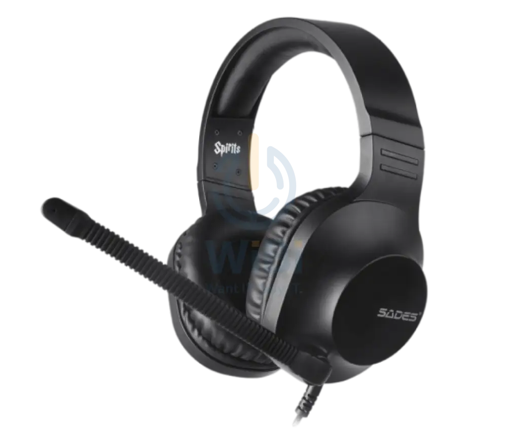 SADES Gaming Headset-Spirits (SA-721) - Black Accessories > Audio > Headphones > Gaming Zone
