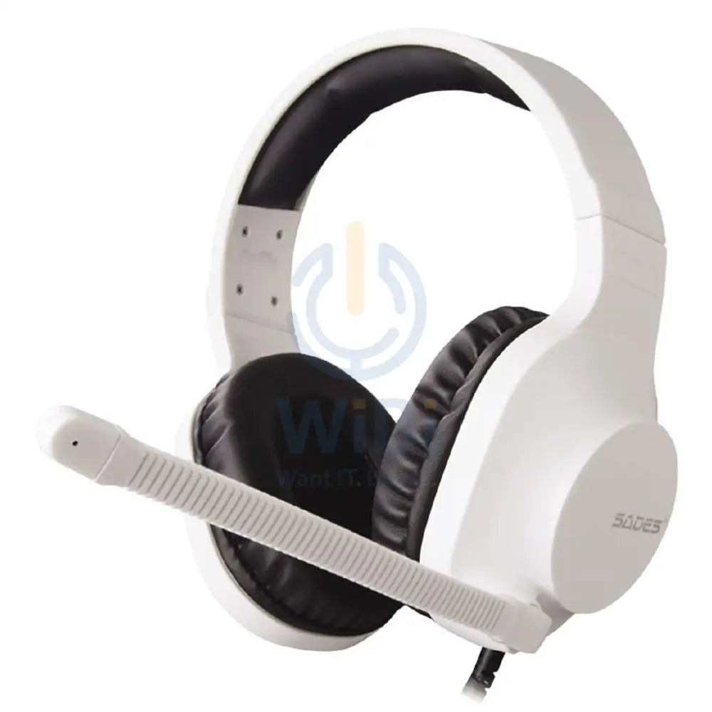 SADES Gaming Headset-Spirits (SA-721) - White Accessories > Audio > Headphones > Gaming Zone