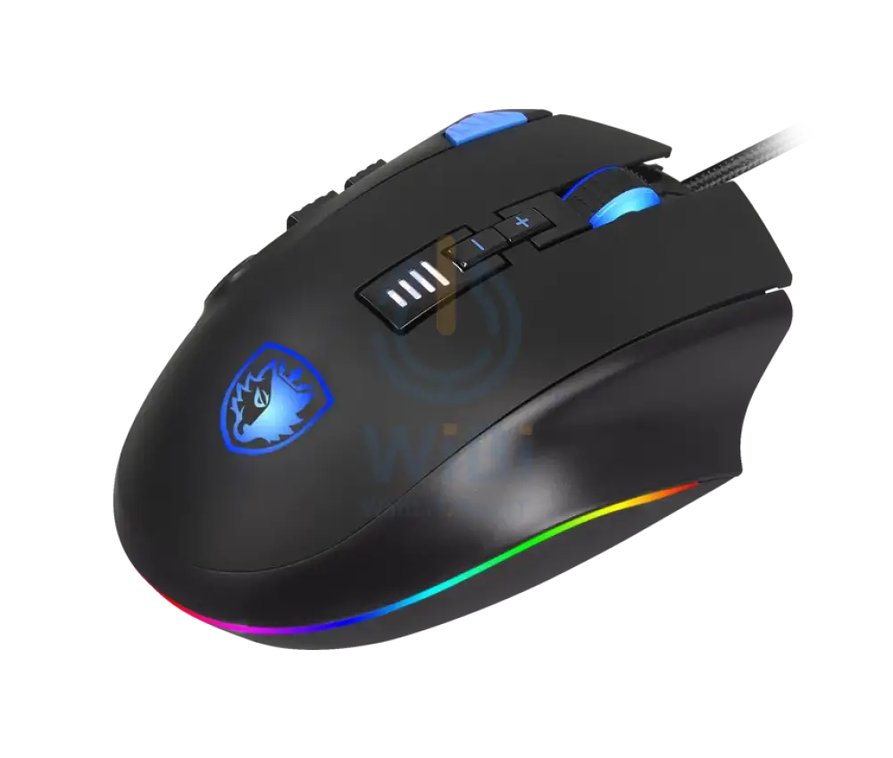 SADES GAMING MOUSE AXE S12 Accessories > Keyboard & Mouse > Gaming Zone