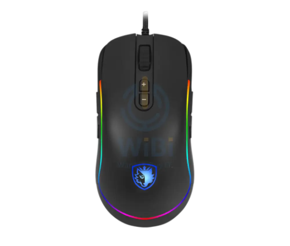 SADES Revolver Gaming Mouse rgb- S11 Accessories > Keyboard & Mouse > Gaming Zone