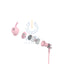 Sades Wings20 Gaming Earphone(SA-606) pink Accessories > Audio > Headphones