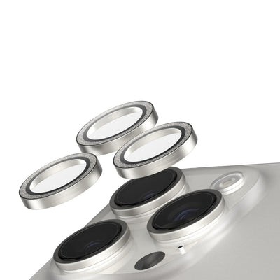 PanzerGlass Camera Lens Protector - for iPhone 16 Pro / iPhone 16 Pro Max / Glitter Silver