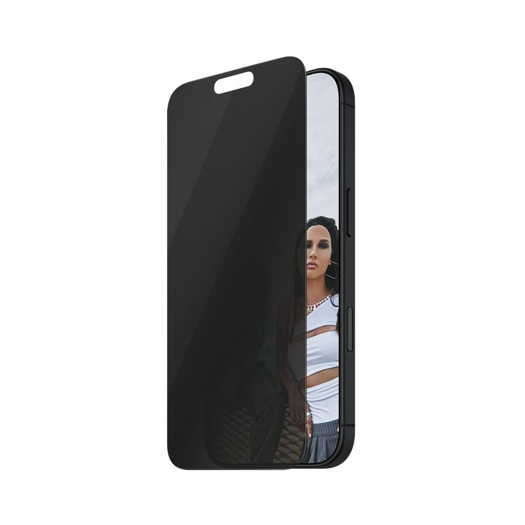 PanzerGlass Privacy Screen Protector - for iPhone 16 Pro Max / Ultra-Wide Fit