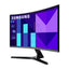 Samsung 32’’ Essential S3 Curved Monitor - 32.0’’ FHD / 4ms / 100Hz / HDMI 1.4/D-Sub - Curved Monitor Monitors &