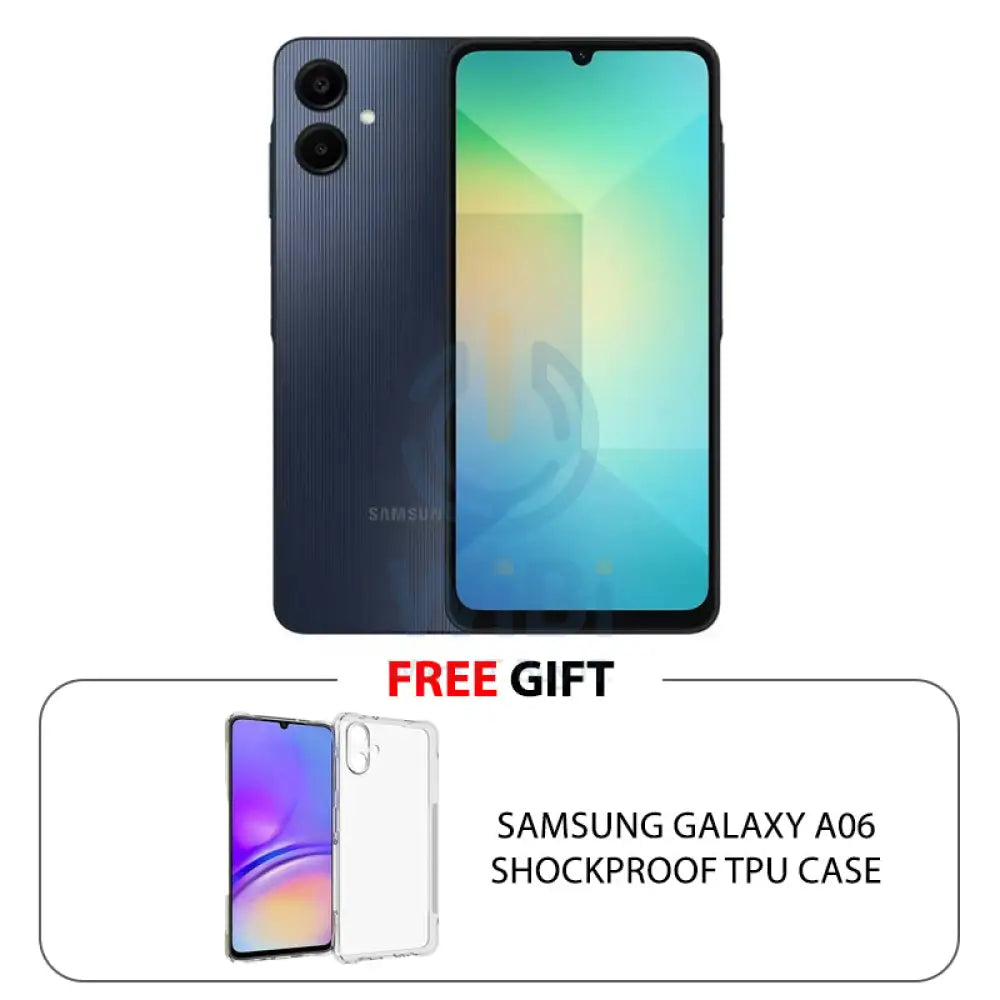 Samsung Galaxy A06 - 128GB / 6.7’’ / 4G / Black - Mobile Mobiles & Tablets > Mobiles