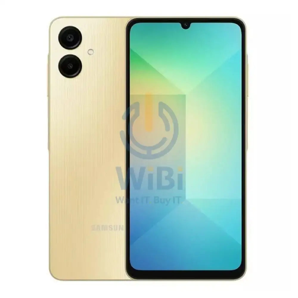 Samsung Galaxy A06 - 4GB RAM / 64GB / 6.7’’ / 4G / Gold + Motorola G04S - 4GB / 64GB / 6.6’’ HD + / 4G / Sunrise Orange