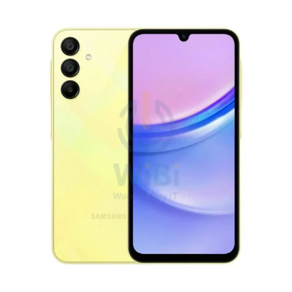 Samsung Galaxy A15 - 256GB / 8GB / 6.5’’ FHD + / Wi-Fi / 4G / Yellow - Mobile Mobiles & Tablets > Mobiles