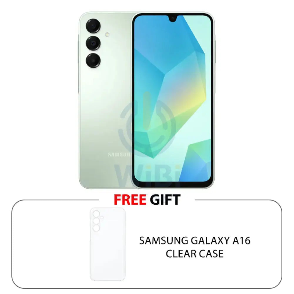 Samsung Galaxy A16 - 128GB / 4GB / 6.7’’ FHD + / Wi-Fi / 5G / Light Green - Mobile Mobiles & Tablets > Mobiles