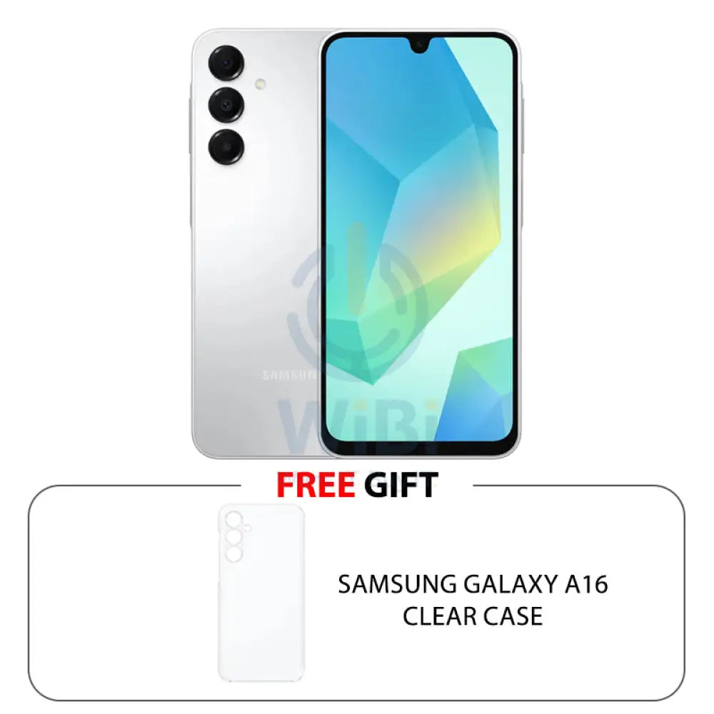 Samsung Galaxy A16 - 128GB / 6GB / 6.7’’ FHD + / Wi-Fi / 4G LTE / Light Gray - Mobile Mobiles & Tablets > Mobiles