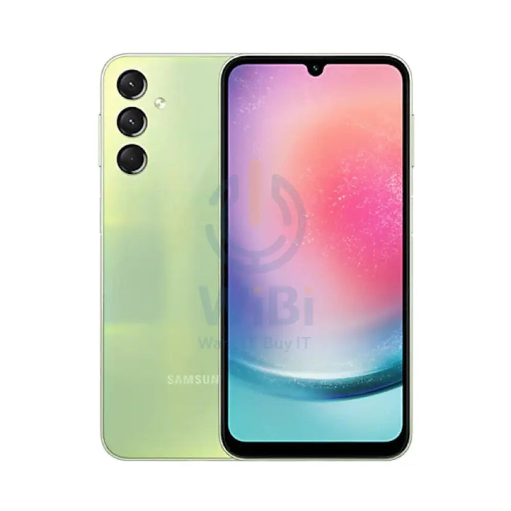 Samsung Galaxy A24 4G 6GB RAM 128GB Phone - Light Green Mobiles & Tablets > Mobiles > Offer Zone
