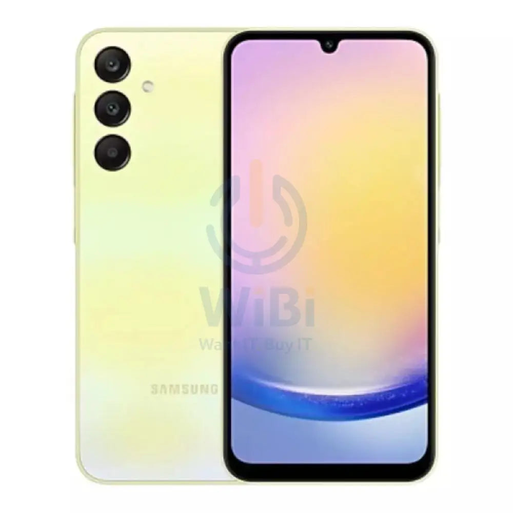 سامسونج جالكسي A25 - 256 جيجابايت / 8 جيجابايت / 6.5’’ FHD + / 5جي / واي-فاي / أصفر - هاتف هواتف & تابلت > هواتف
