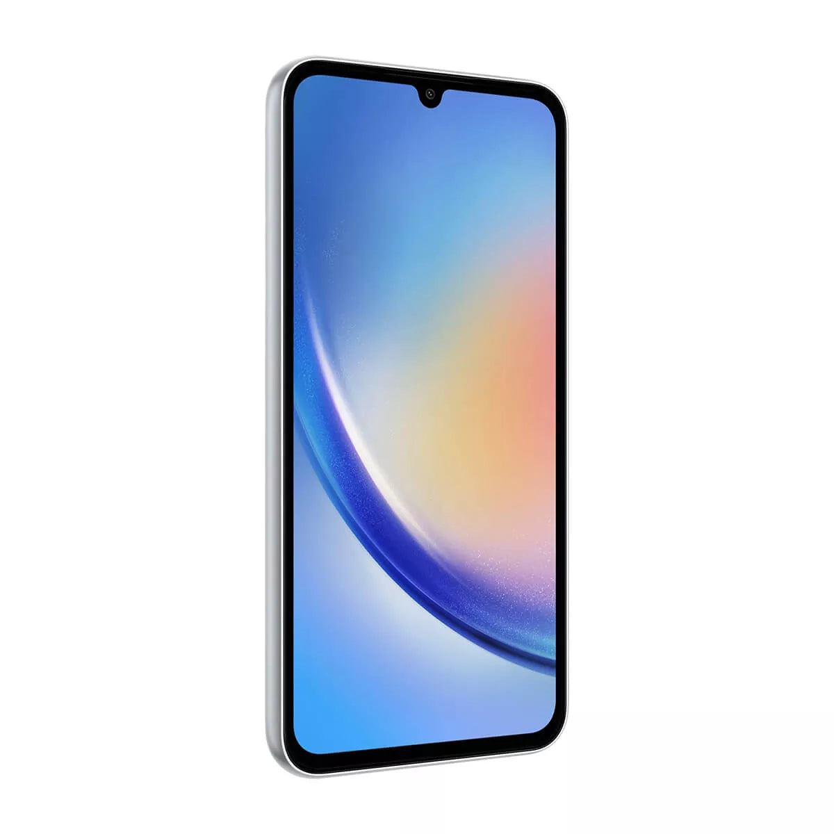 سامسونج جالكسي A34 - 128 جيجابايت / 8 جيجابايت / 6.6 بوصة FHD + / 5جي .6 بوصة FHD + / 5جي  فضي / رائع -هواتف  تابلت