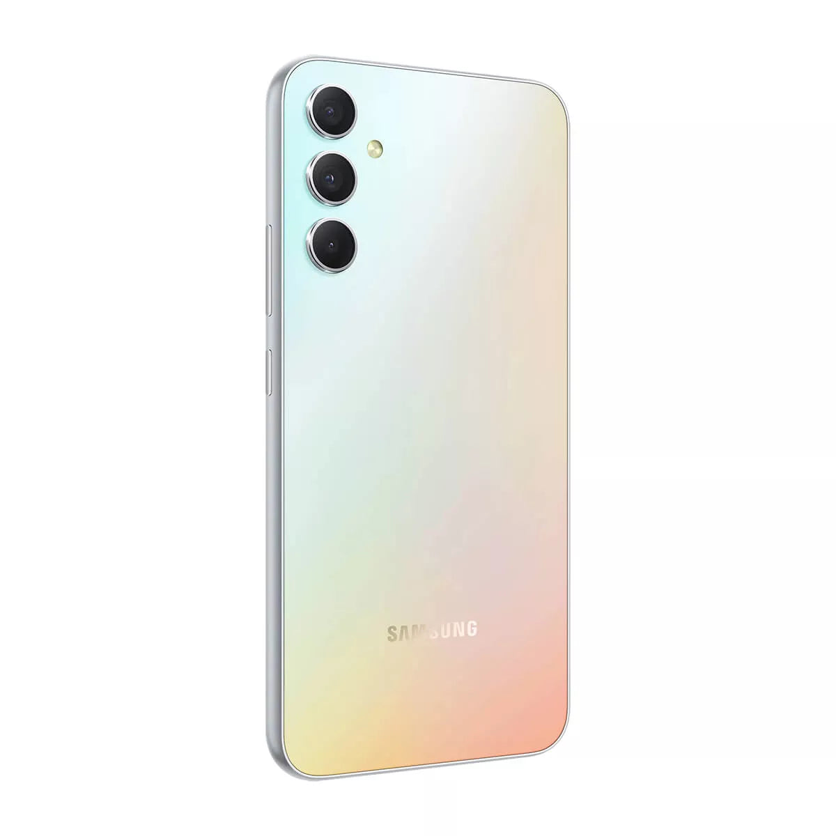سامسونج جالكسي A34 - 128 جيجابايت / 8 جيجابايت / 6.6 بوصة FHD + / 5جي .6 بوصة FHD + / 5جي  فضي / رائع -هواتف  تابلت