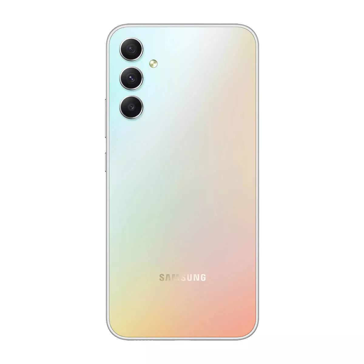 سامسونج جالكسي A34 - 128 جيجابايت / 8 جيجابايت / 6.6 بوصة FHD + / 5جي .6 بوصة FHD + / 5جي  فضي / رائع -هواتف  تابلت