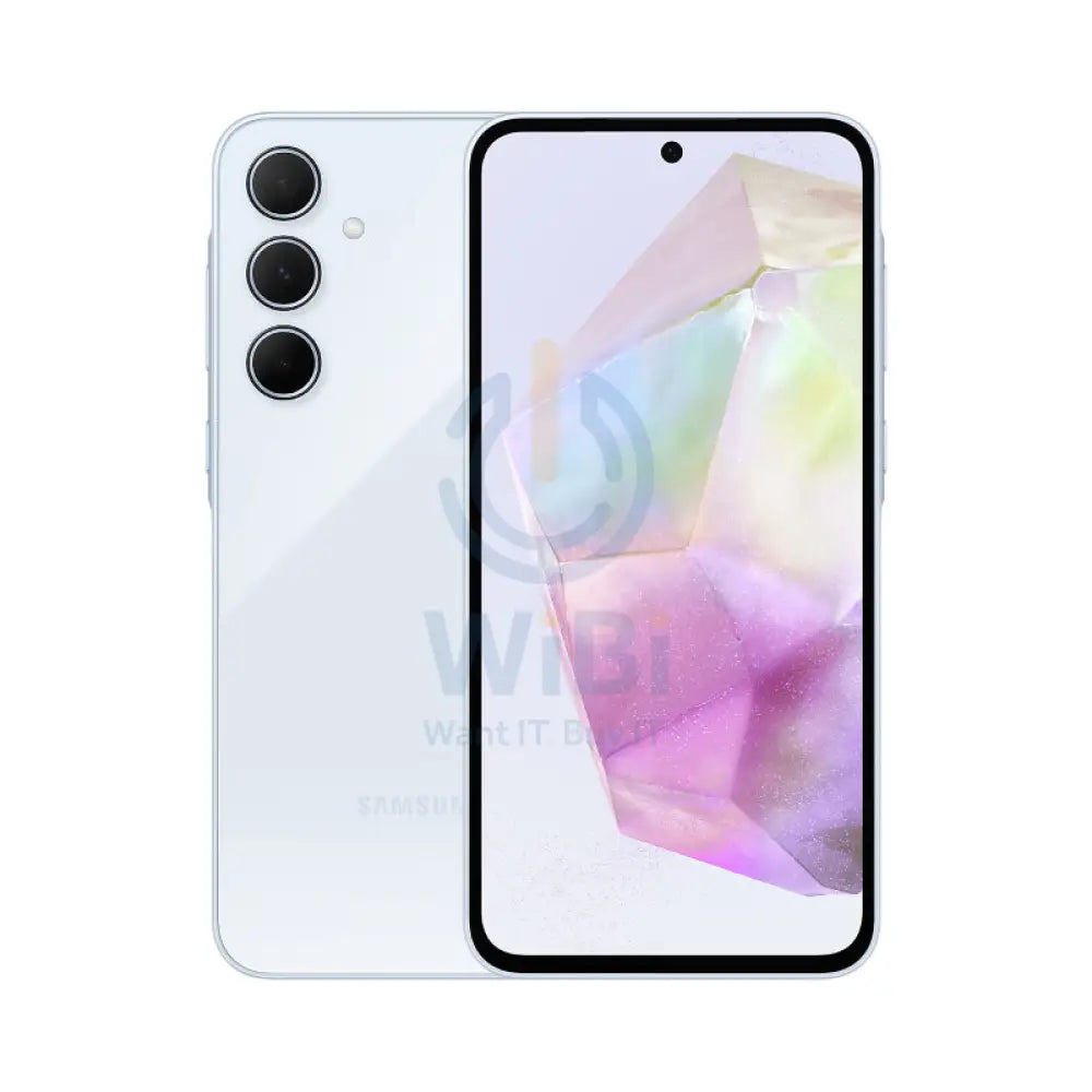 سامسونج جالكسي A35 - 256 جيجابايت / 8 جيجابايت رام / 6.6’’ Super AMOLED / واي-فاي / 5جي / Awesome IceBlue - هاتف هواتف & تابلت >