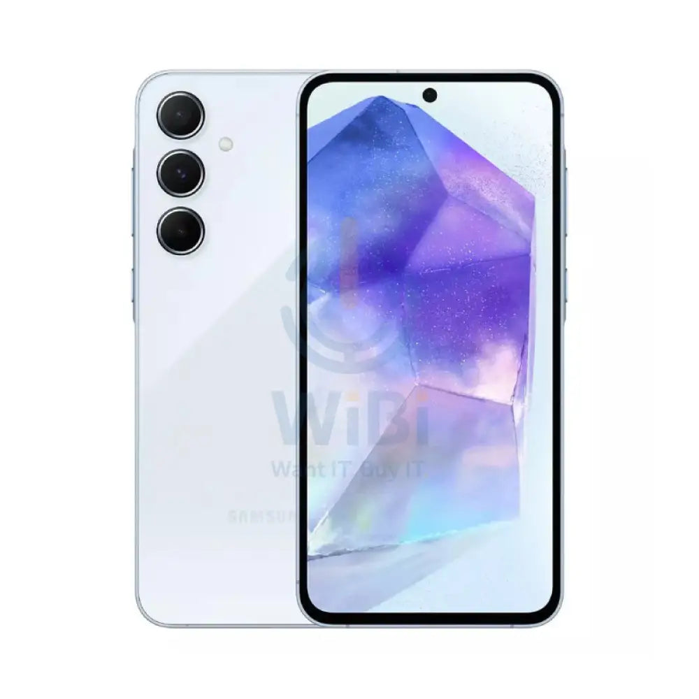 سامسونج جالكسي A55 - 256 جيجابايت / 6.6’’ Super AMOLED / واي-فاي / 5جي / Awesome Ice أزرق - هاتف هواتف & تابلت > هواتف