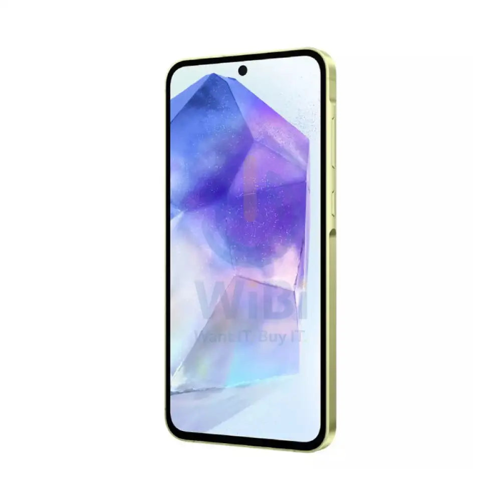 سامسونج جالكسي A55 - 256 جيجابايت / 6.6’’ Super AMOLED / واي-فاي / 5جي / Awesome Lemon - هاتف هواتف & تابلت > هواتف