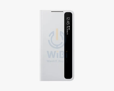 Samsung Galaxy S21 + /S21 + 5G Smart Clear View Cover – White Accessories > Mobiles & Tablets > Tablets