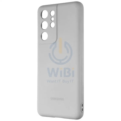 Samsung Galaxy S21 Ultra / S21 Ultra 5G Silicone Cover – Light Gray Accessories > Mobiles & Tablets