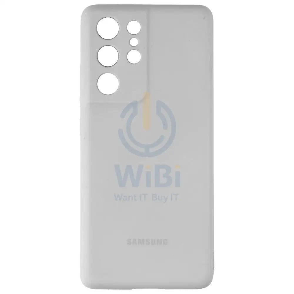 سامسونج جالكسي S21 ألترا / S21 ألترا 5جي غطاء سيليكون - ضوء رمادي اكسسوارات > هواتف  و تابلت