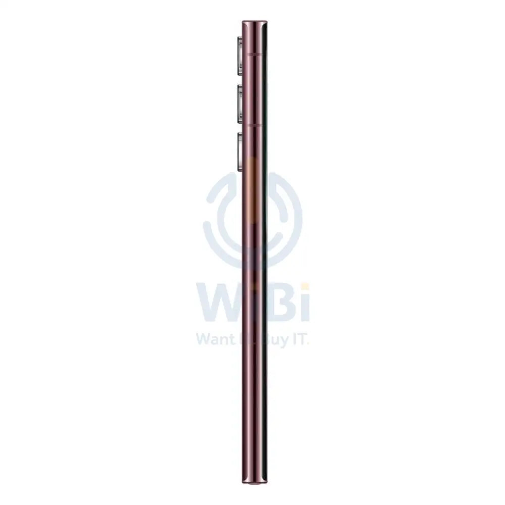 سامسونج جالكسي S22 ألترا - 128 جيجابايت / 6.8" ديناميكي أموليد 2X / واي-فاي / 5G /بورغوندي- هاتف