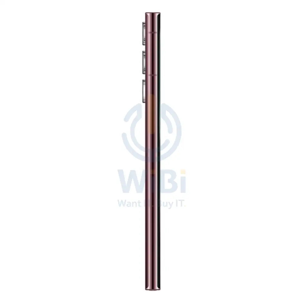 سامسونج جالكسي S22 ألترا - 256 جيجابايت / 6.8" ديناميكي أموليد 2X / واي-فاي / 5G /بورجندي- هاتف