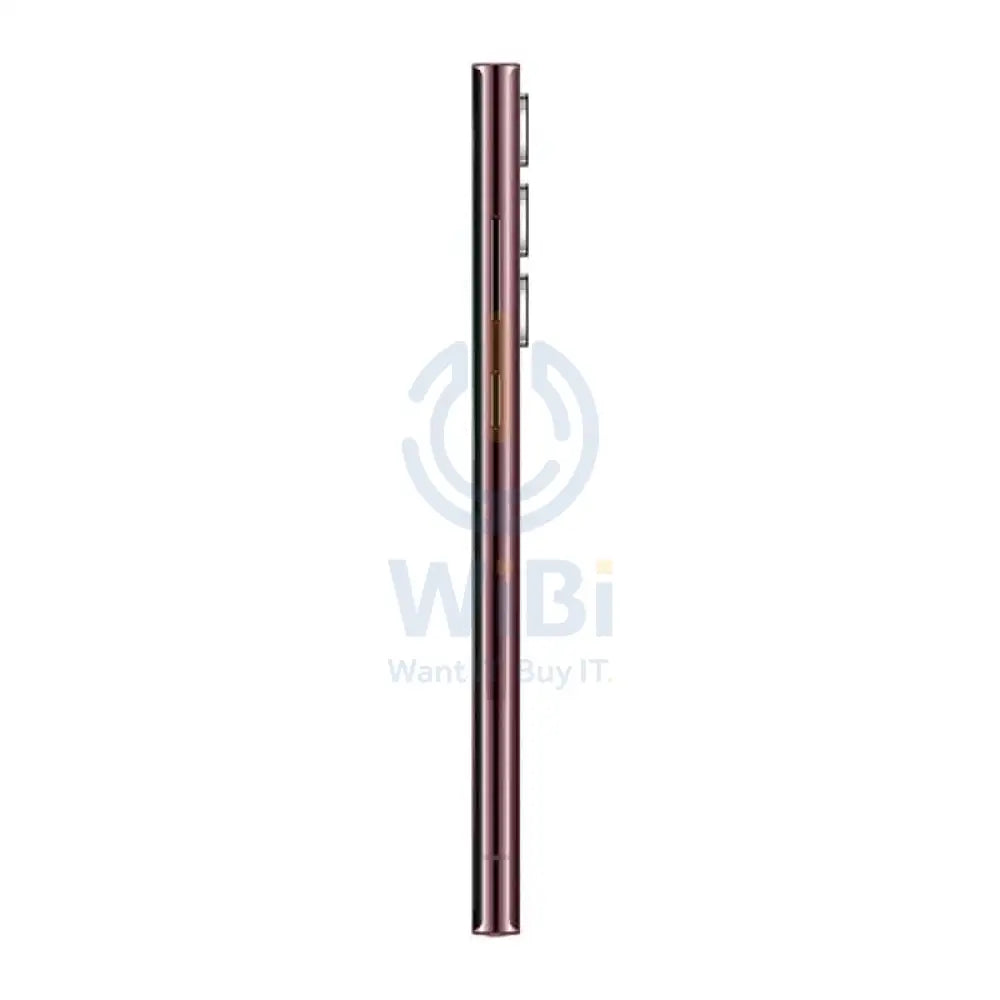 سامسونج جالكسي S22 ألترا - 256 جيجابايت / 6.8" ديناميكي أموليد 2X / واي-فاي / 5G /بورجندي- هاتف
