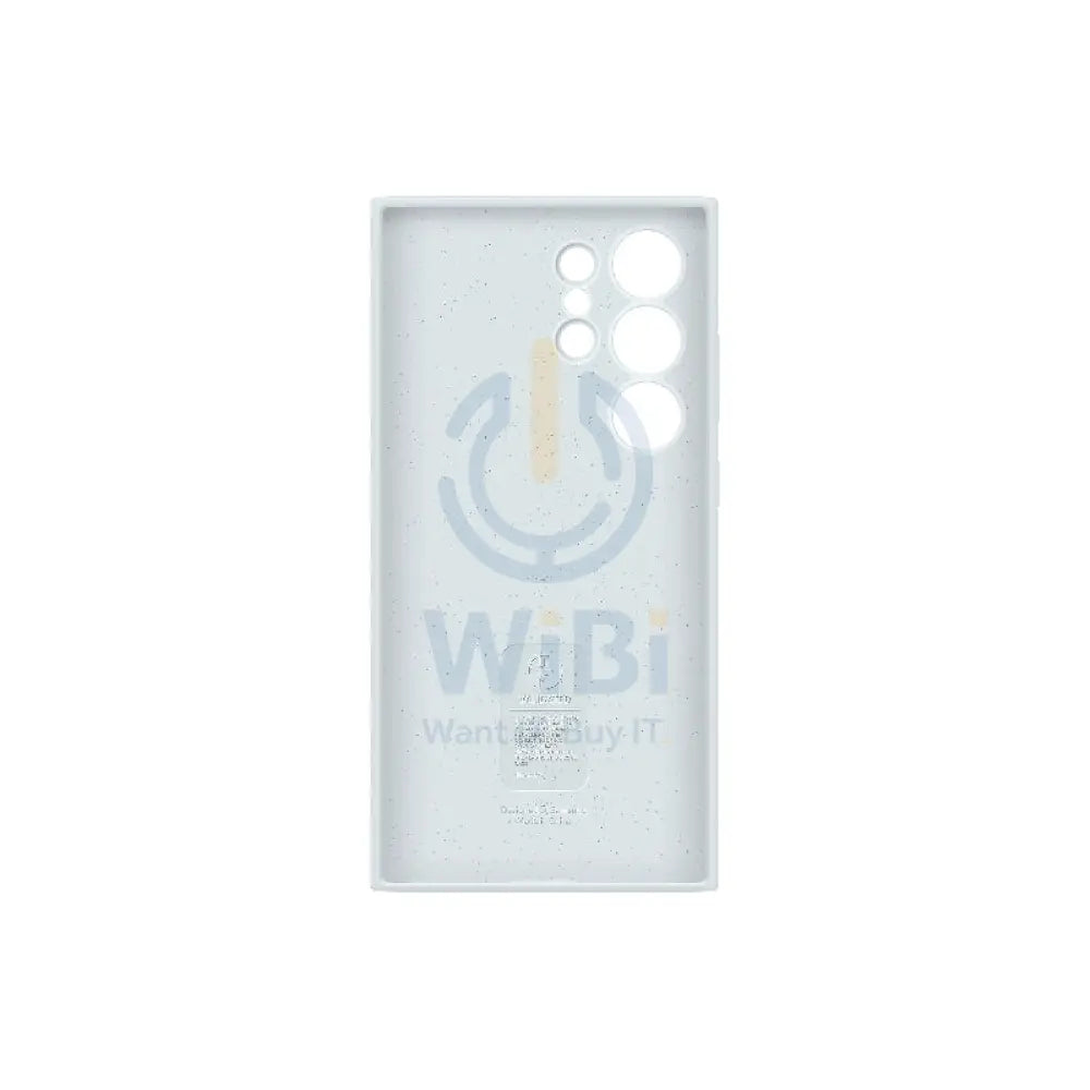 Samsung Galaxy S24 Ultra Silicone Case - White Accessories > Mobiles & Tablets > Mobiles > Covers & Cases