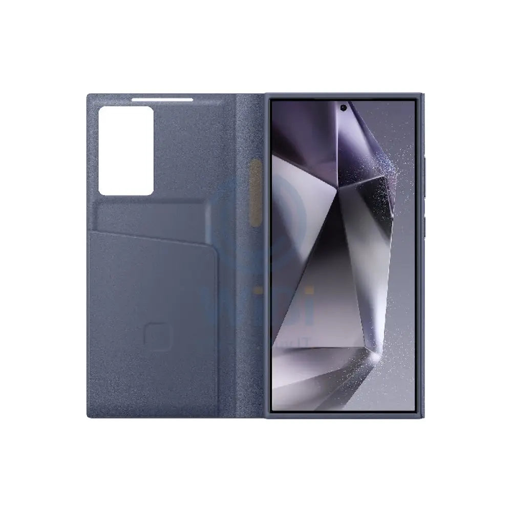 Samsung Galaxy S24 Ultra Smart View Wallet Case - Violet Accessories > Mobiles & Tablets > Mobiles > Covers & Cases