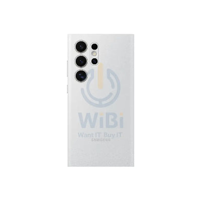 Samsung Galaxy S24 Ultra Smart View Wallet Case - White Accessories > Mobiles & Tablets > Mobiles > Covers & Cases