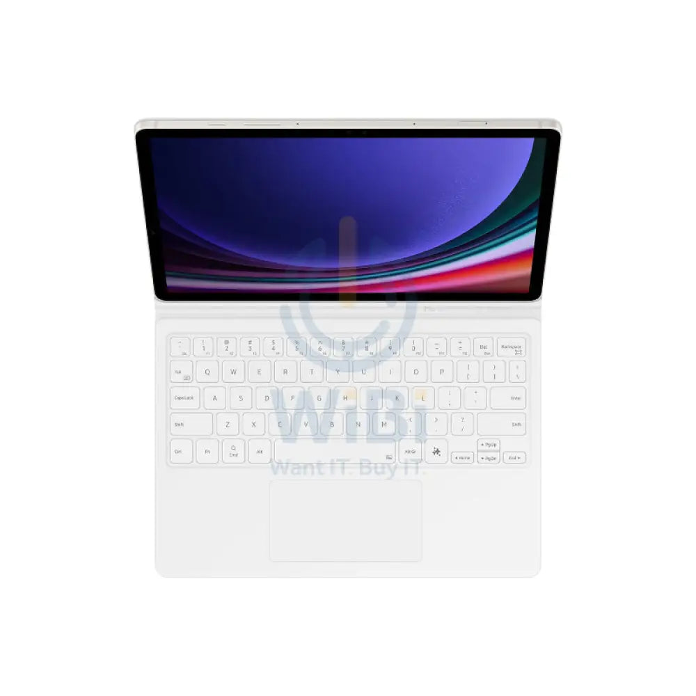 Samsung Galaxy Tab S10 FE Book Cover Keyboard / Al Key / English / Arabic - White Accessories > Keyboard & Mouse